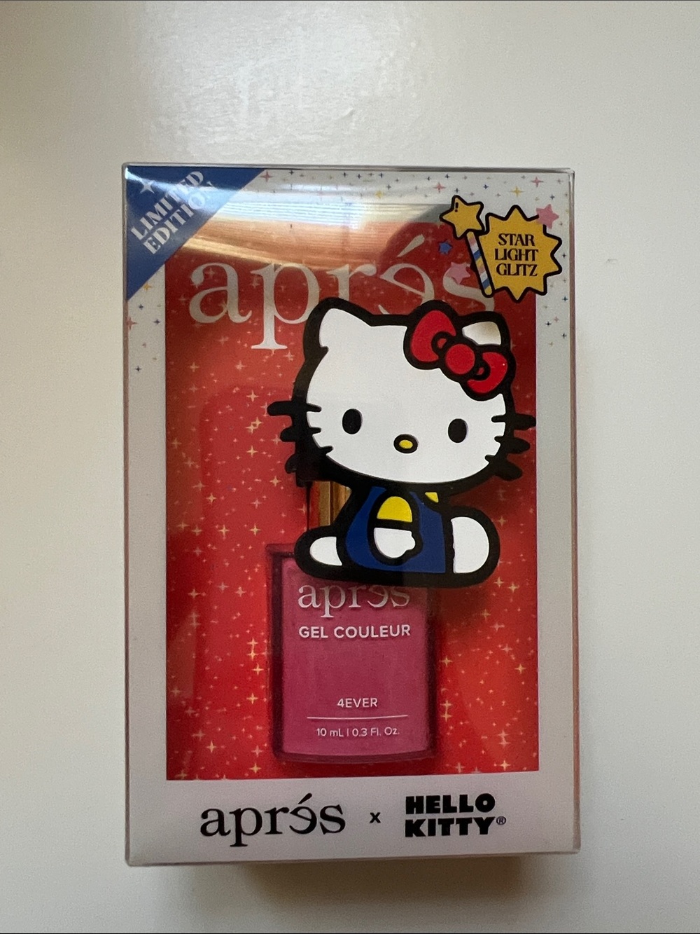 Hello Kitty aprés Pink Gel Nail Polish - 4EVER